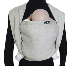 Écharpe de portage argentée ,Taille 6 (470cm), Didymos 