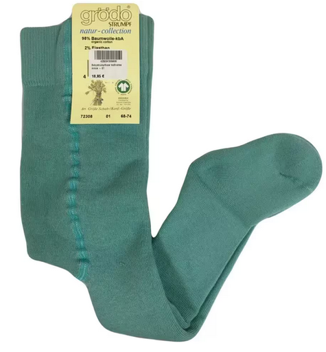Babystrumpfhose Vollfrottee minze Baumwolle 98% 2% EL , Grödo