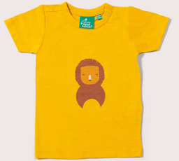 Lion Short-Sleeved Baby T-Shirt, LGR