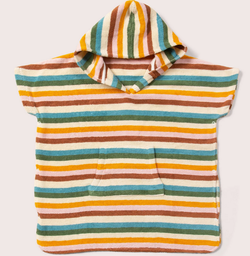 Regenbogen-Kinder-Strandtuch-Poncho mit Kapuze, LGR