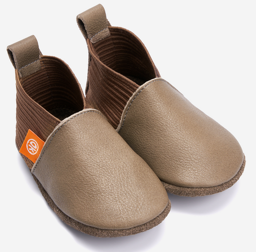 Kids Slipper " Elastie ", Orangenkinder