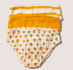 3er-Pack Slips " Kleine Blüten", LGR 98