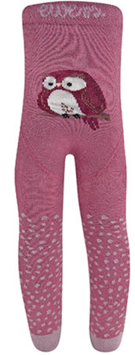 [Art.Nr.905335-92/98Eule] Baby tights owl cotton 98%/EL2%, Ewers