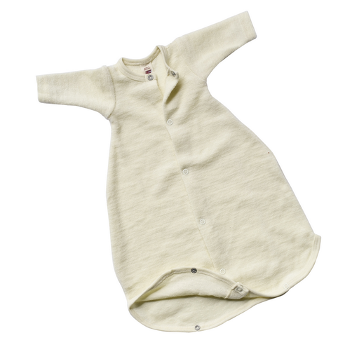 Baby sleeping bag, long-sleeved wool terry, Engel