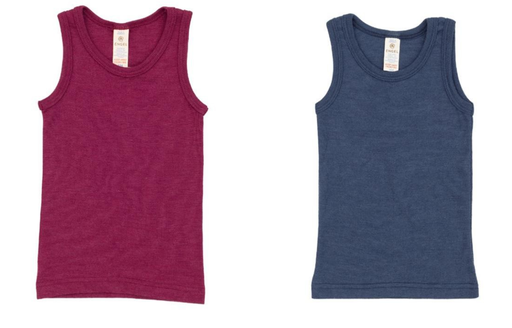 Children's tank top wool/silk, Engel