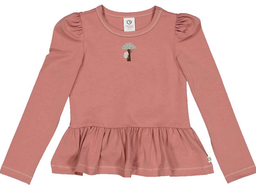 Langarmshirt Blumen, Müsli
