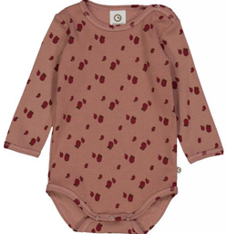 Baby Langarm Body, Müsli