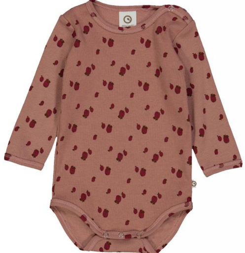 Baby Long sleeve body, Müsli