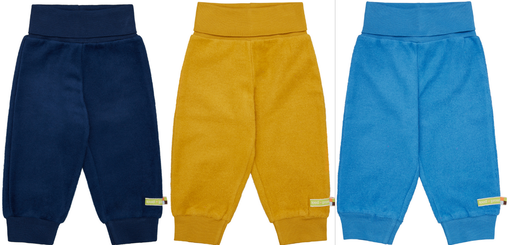 Pantalon bébé en coton polaire, Loud + Proud