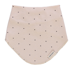 [Art.Nr.TD242BN0042-PointsSunKiss] Bandana-Lätzchen Asperule Points Sun Kiss, Poudre Organic