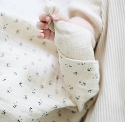 Large swaddling cloth Sésame, Poudre Organic