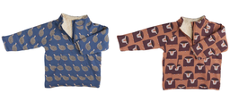 Cotton fleece sweater, Pigeon