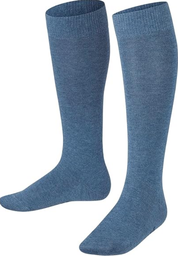 Kinderkniestrumpf jeans, Hirsch Natur 