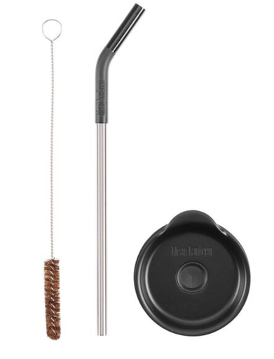 [Art.Nr.1002729] 3pc Straw Lid Set (for pints and tumblers), Klean kanteen
