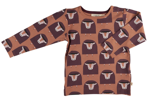 Langarm-T-Shirt, Pigeon organics