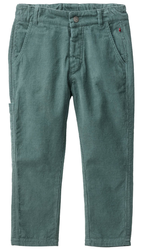 Children's corduroy trousers "Eucalyptus", PWO