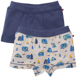 Set of 2 children's boxer shorts "Camping", PWO