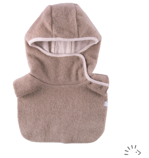 Cagoule bébé en laine polaire, Popolini