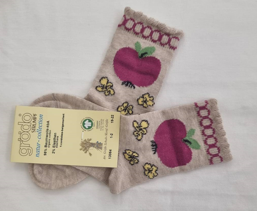 Socks Cotton "Apple", Grödo