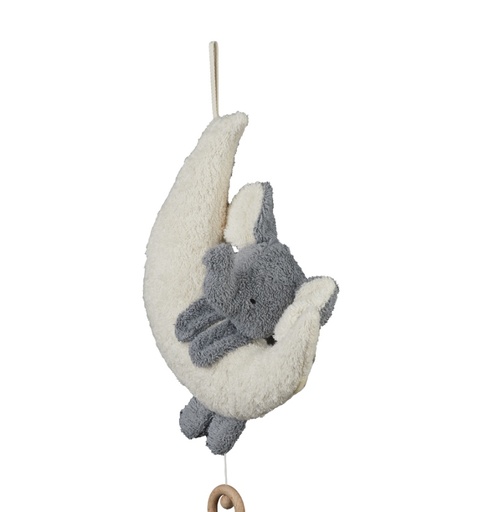 [Art.Nr.49009-NL-001] Teddy Spieluhr Mond mit Elefant, Efie