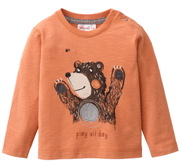 Baby Langarmshirt "Bär", PWO