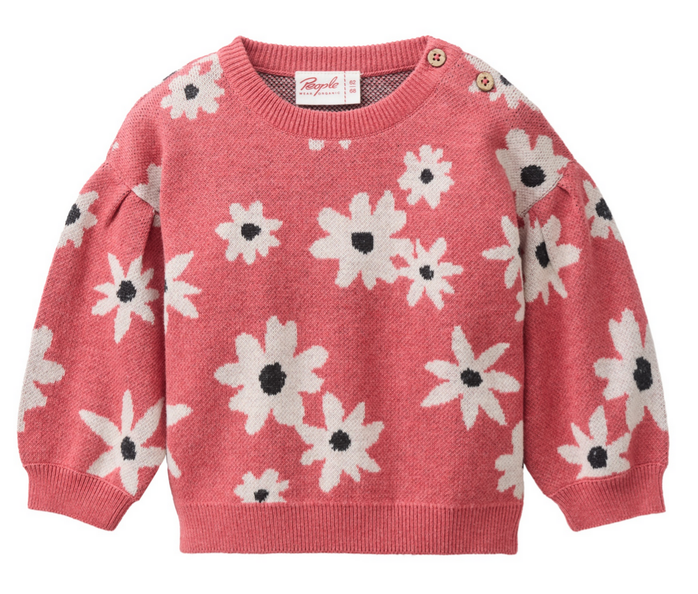 Pull tricoté "Fleur", PWO