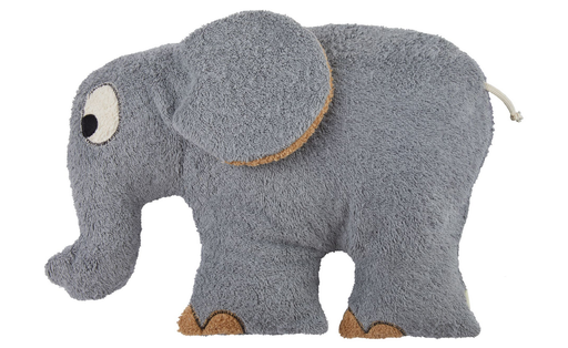 [Art.Nr.75609] Éléphant XL, jouet et coussin câlin, Efie