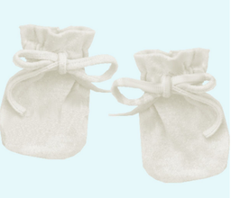[132383] Gants Scratch - mitaines en pure soie bourette , Alkena