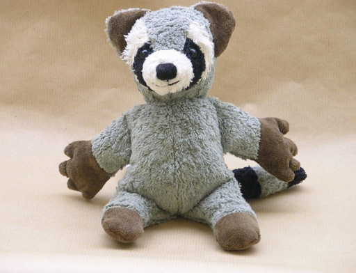 [3509] Cuddly toy raccoon approx. 30 cm 100% cotton