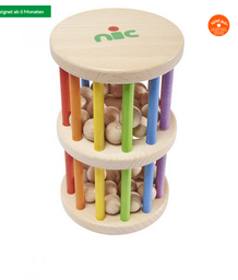 [1560] Rasselrolle aus Holz , by Nic toys 