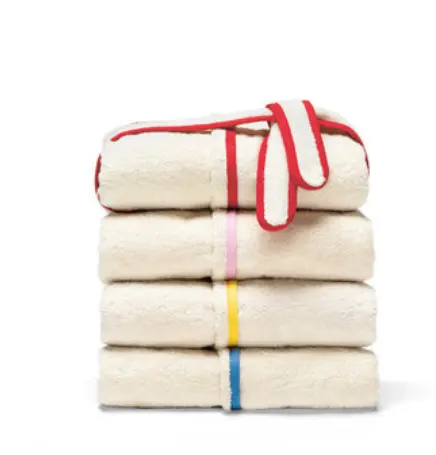 Organic towelling bathrobe for children, COTONEA 