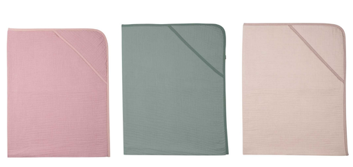 Couverture pour bébé en mousseline fine et aérée, Pure Pure