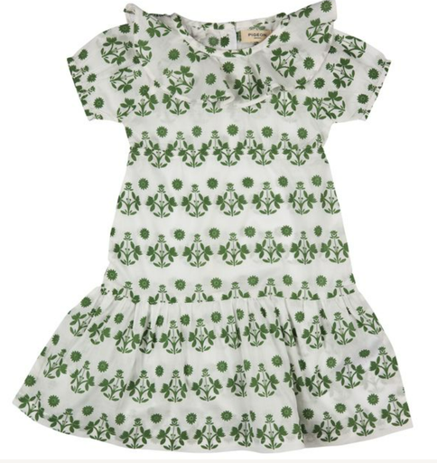 Robe à col volants "Flower", Pigeons Organics