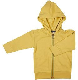 Sweat-Kapuzenweste, Pigeon Organic
