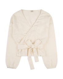 Musselin Wrap Blouse, Matona
