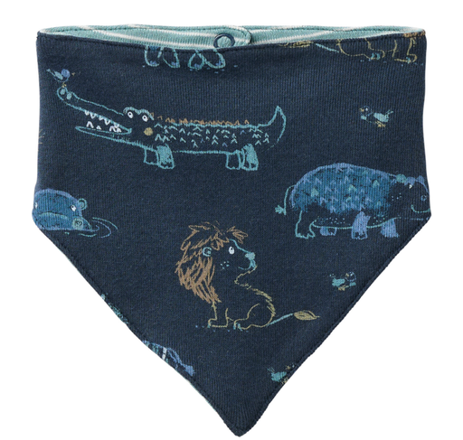 [Art.Nr.2511057-ZOO] Bavoir triangulaire "ZOO", PWO