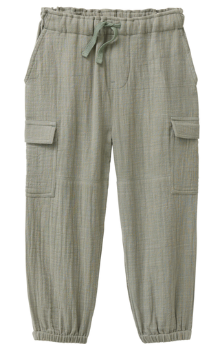 Pantalon Cargo en musselin, PWO
