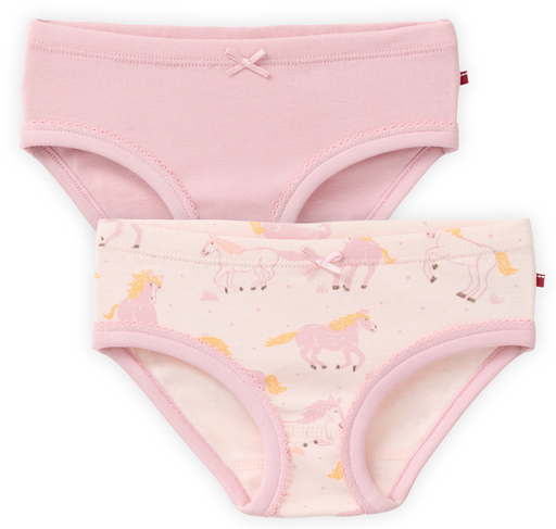 2er-Pack Slips"Pferde/Rosa", PWO