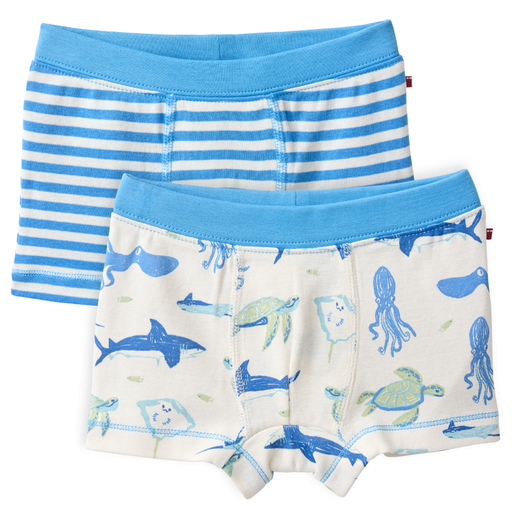 Lot de 2 caleçons "Animaux marins", PWO