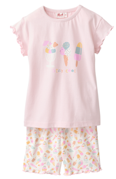 Pyjama-Set, kurz, 'Eiscreme', PWO