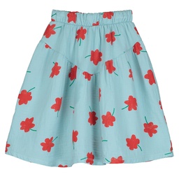 Jupe mi-longue "POPPYS ALLOVER", LötieKids