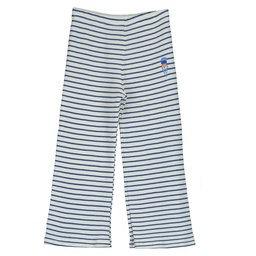 Waffle Striped Pants "Icecream Embroidery", LötieKids