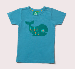 Kurzarm-T-Shirt Blauwal, LGR