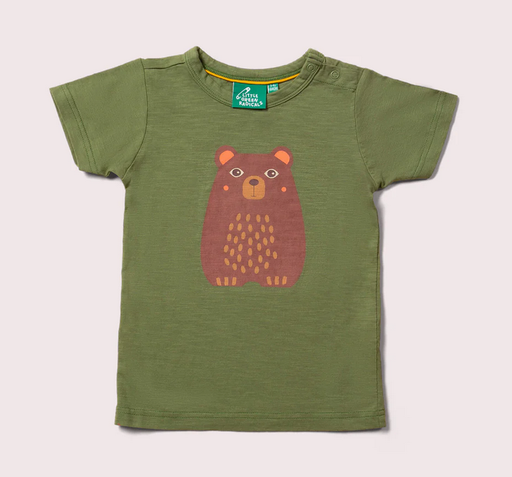 Kurzarm-T-Shirt , Bär, LGR