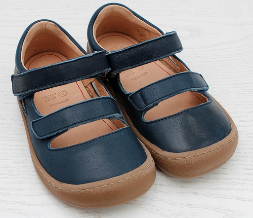 Sandale pieds nus "Mare" bleu, Pololo
