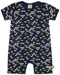 Baby Romper "Ultramarine" Short, Loud+Proud