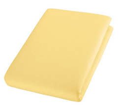 Spannbezug Jersey 60x120/70x140 Sonnengelb, Cotonea (LNAR)
