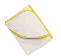 Baby Towel 100x100 natural/yellow, Cotonea (LNDF)