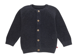 Baby Cardigan 62/68 anthracite, PWO (LNDF)