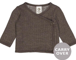 Baby Cardigan Wollrip, Müsli (LNBS)